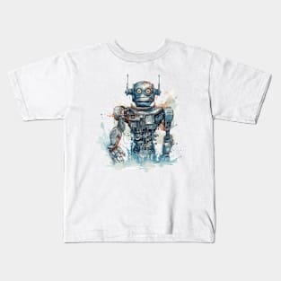 Robot1j Kids T-Shirt